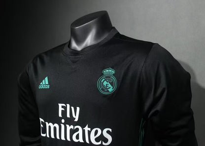 Retro Real Madrid 2017/2018 Away Player Version Football Jersey