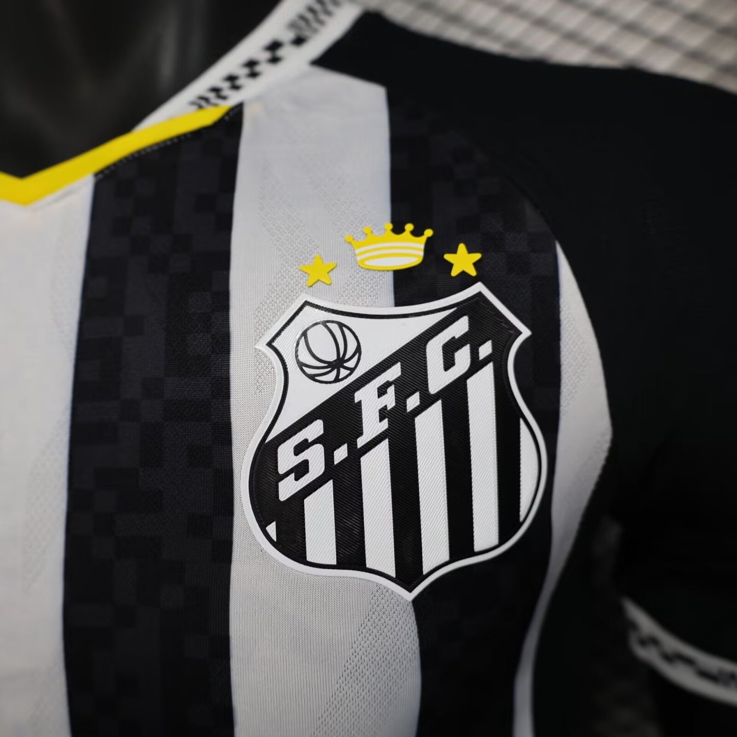 Santos 2025/2026 Away Player Version Football Jersey
