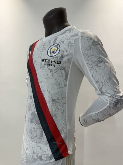 Manchester City 2025/2026 Away Fan Version Football Jersey