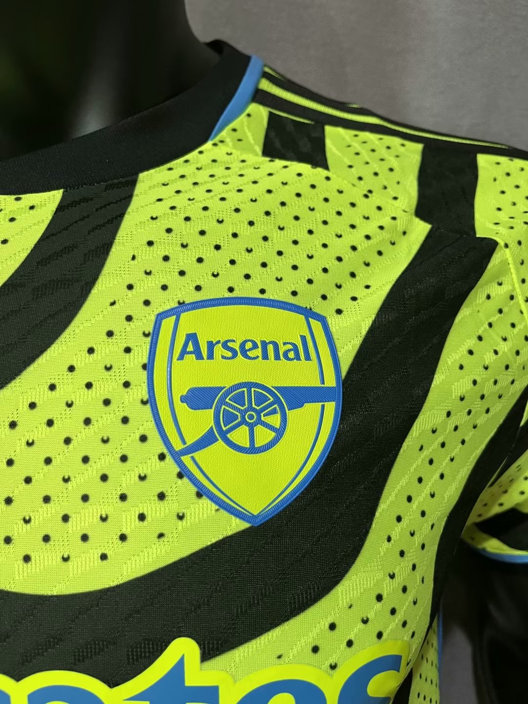 Arsenal 2023/2024 Away Player Version Football Jersey