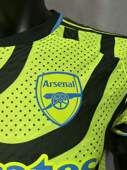 Arsenal 2023/2024 Away Player Version Football Jersey
