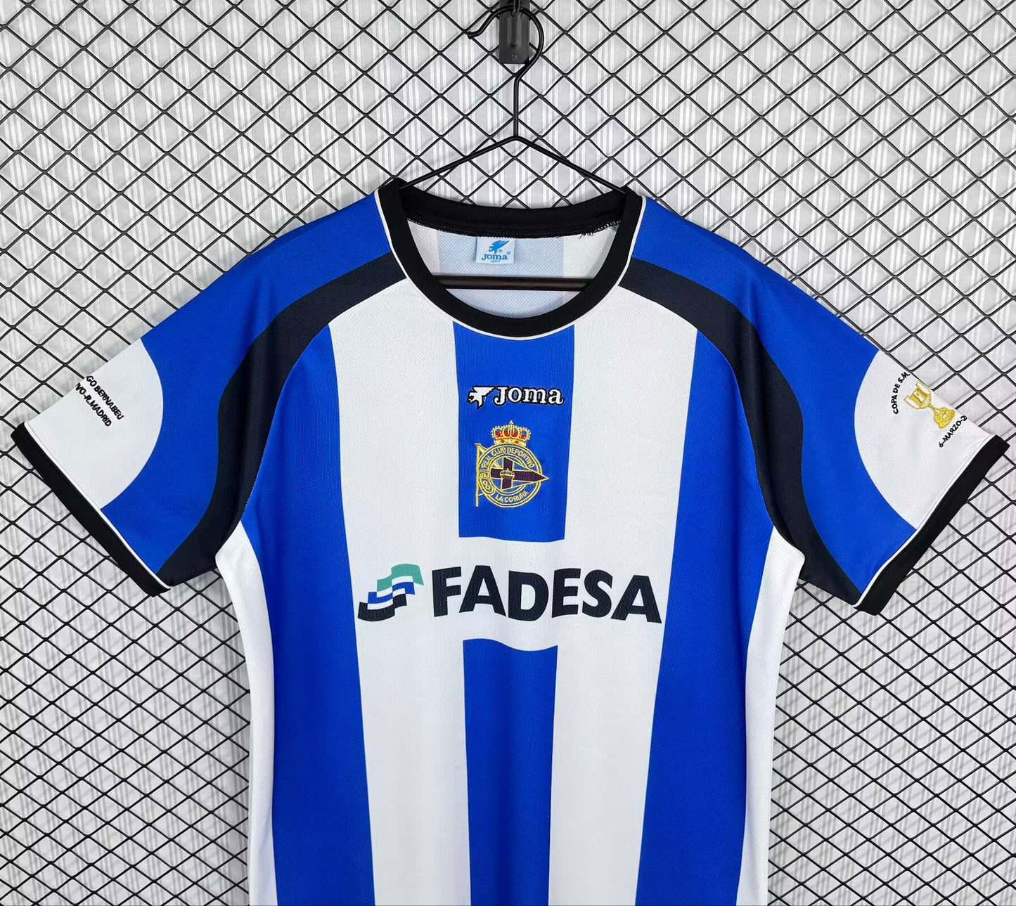 Spain-La Liga 2001/2002 Home Fan Version Football Jersey