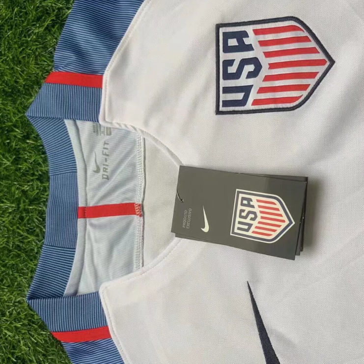 Retro USA 2016 Home Fan Version Football Jersey