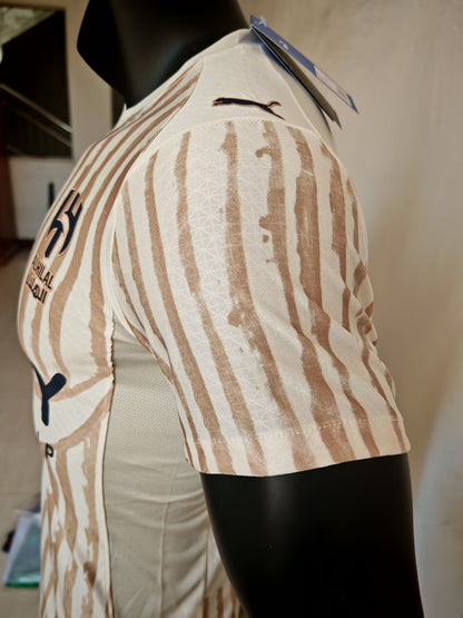 Saudi Arabia 2025/2026 Away Player Version Football Jersey