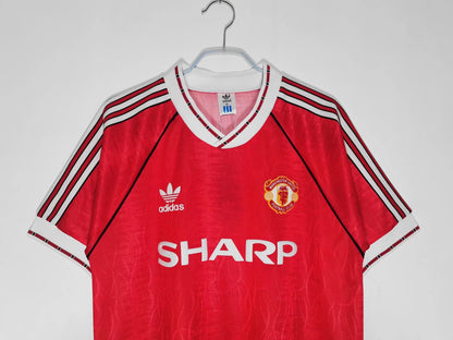 Retro Manchester united 1991/1992 Home Football Jersey
