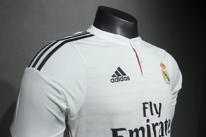 Retro Real Madrid 2014/2015 Home Player Version Football Jersey