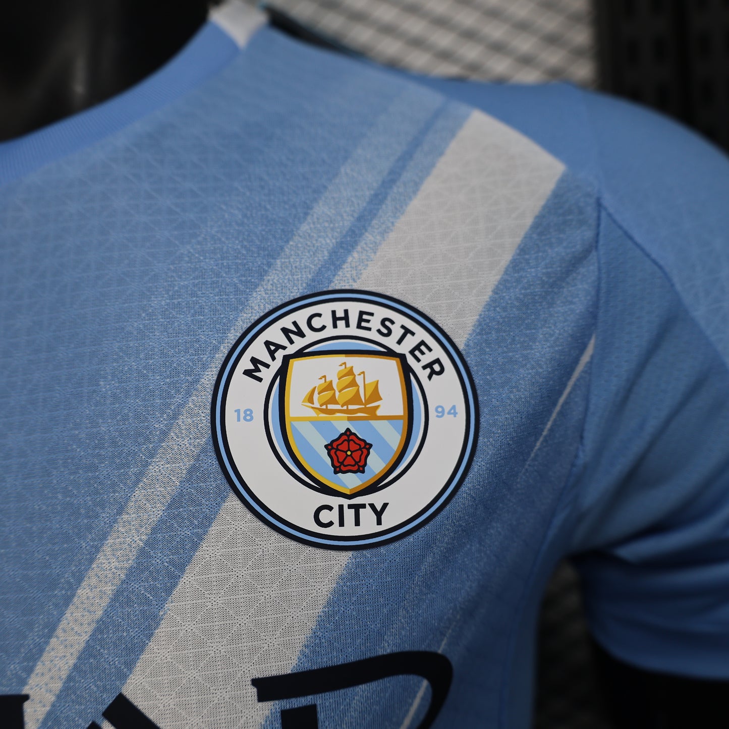 Manchester City 2025/2026 Home Player Version Football Jersey