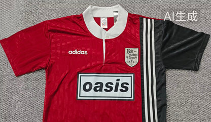 Retro AD oasis 1995/1996 Home Football Jersey