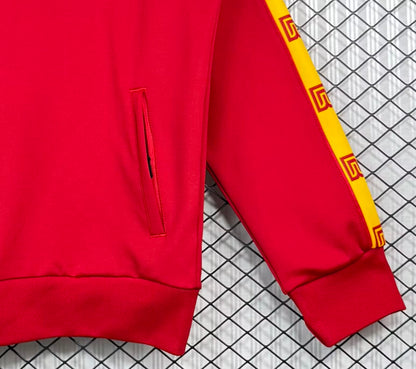 Retro Roma Jacket Red Jersey 1988-1989