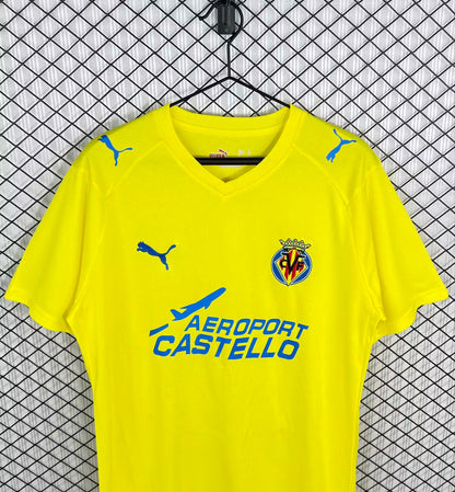 Retro Villarreal 2008/2009 Home Fan Version Football Jersey