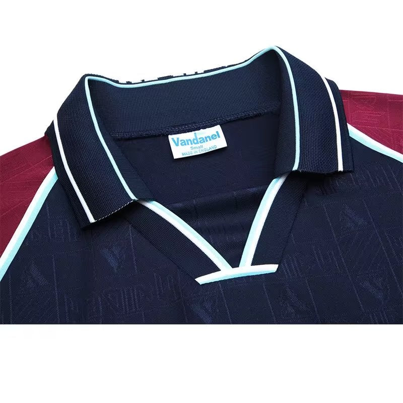 Retro West Ham United 1999 Home Football Jersey