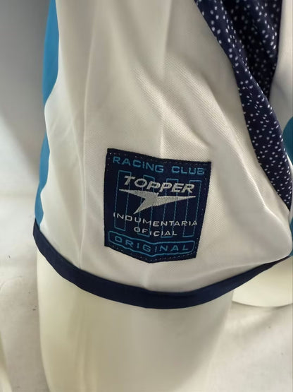 Retro Racing 2002/2003 Home Fan Version Football Jersey