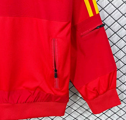 Retro spain Windbreaker Red Jersey 2010