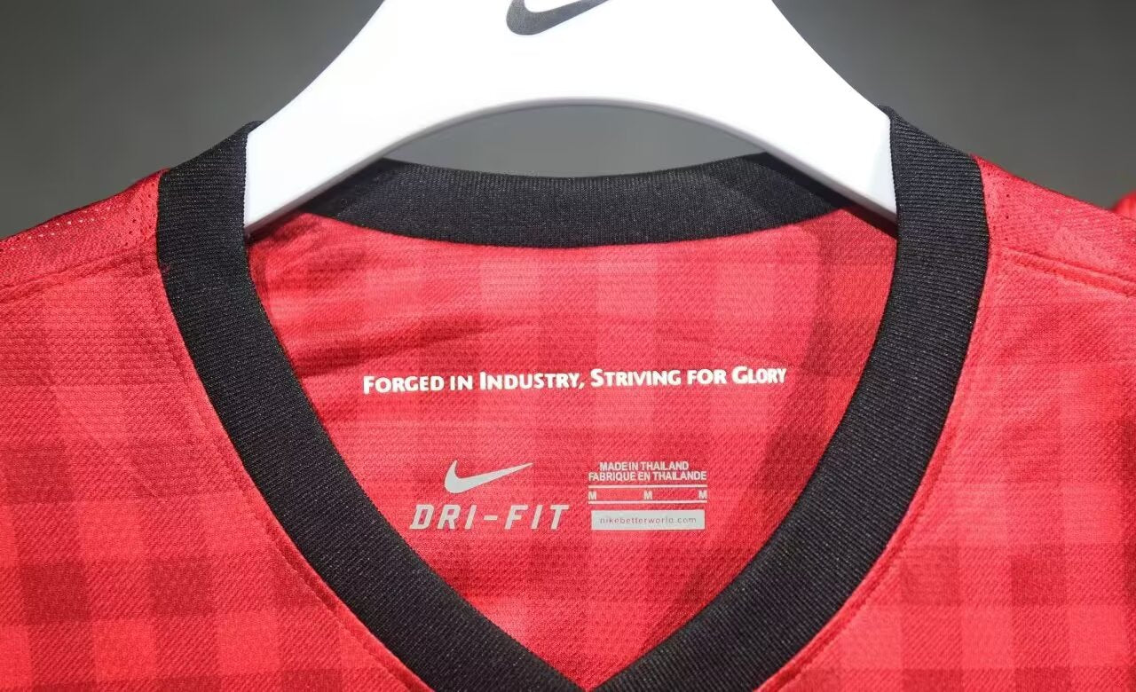 Retro Manchester united 2012/2013 Home Player Version Football Jersey