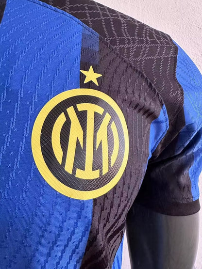 Inter Milan 2023/2024 Home Player Version Football Jersey