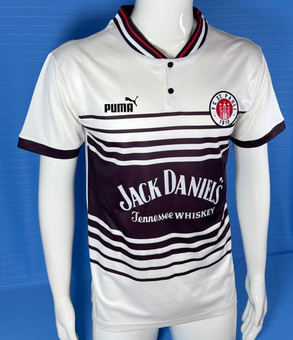 Retro Germany-Bundesliga 1997/1998 Away Fan Version Football Jersey