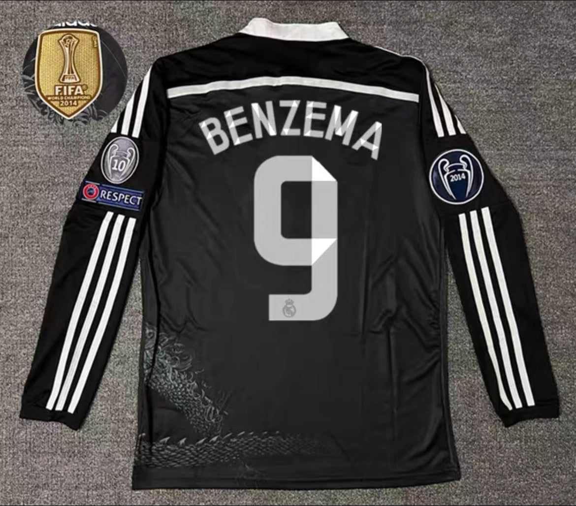 Retro Real Madrid 2014/2015 Third Player Version Football Jersey