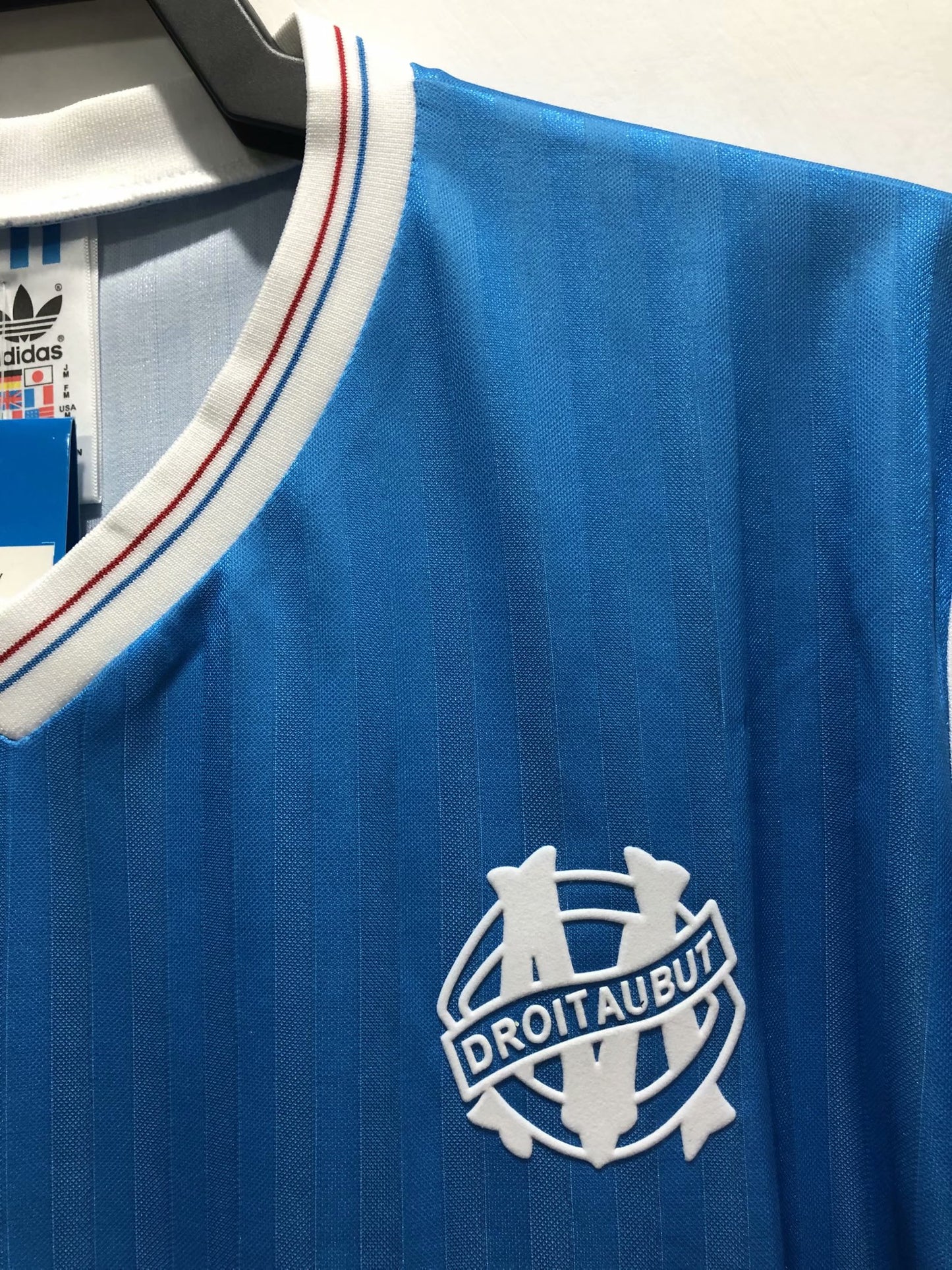 Retro Marseilles 1990 Away Football Jersey