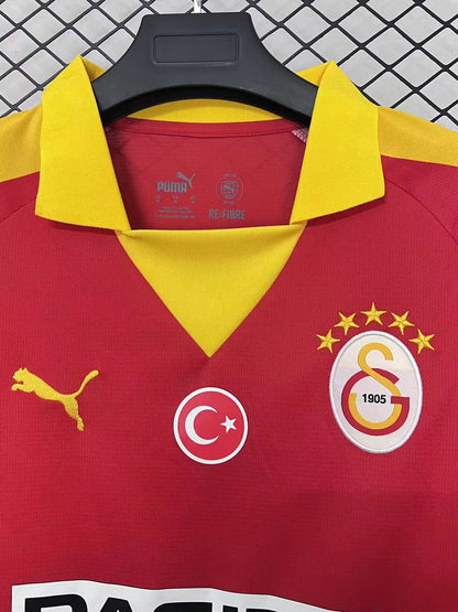 Galatasaray 2026/2027 Home Long Sleeve Fan Version Football Jersey