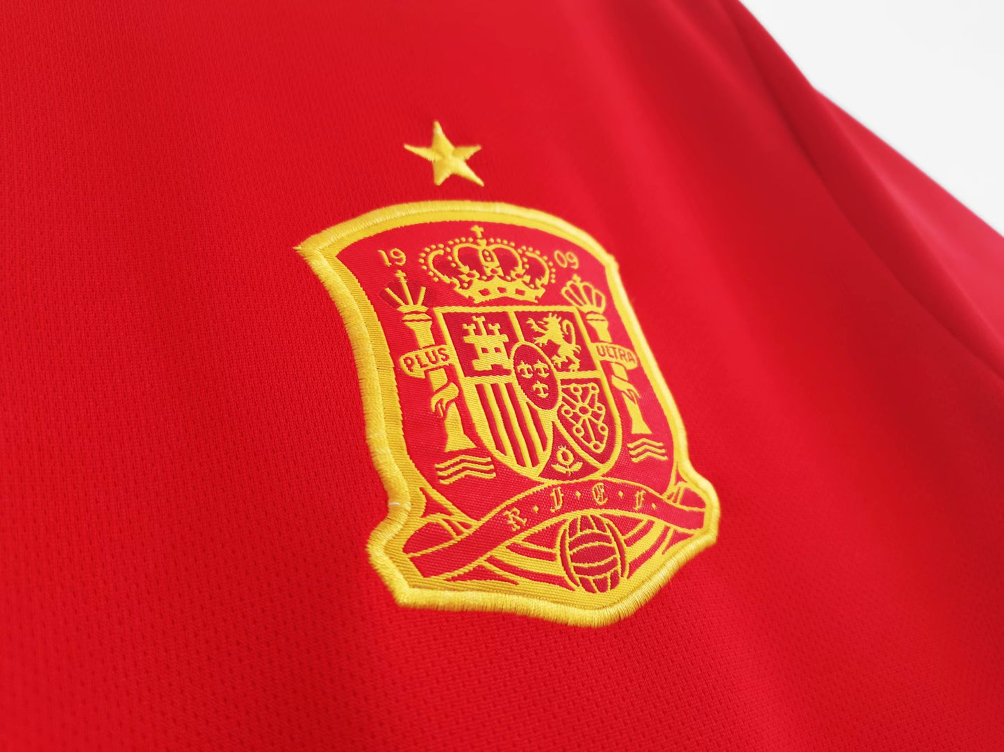 Retro Spain 2018 Home Football Jersey
