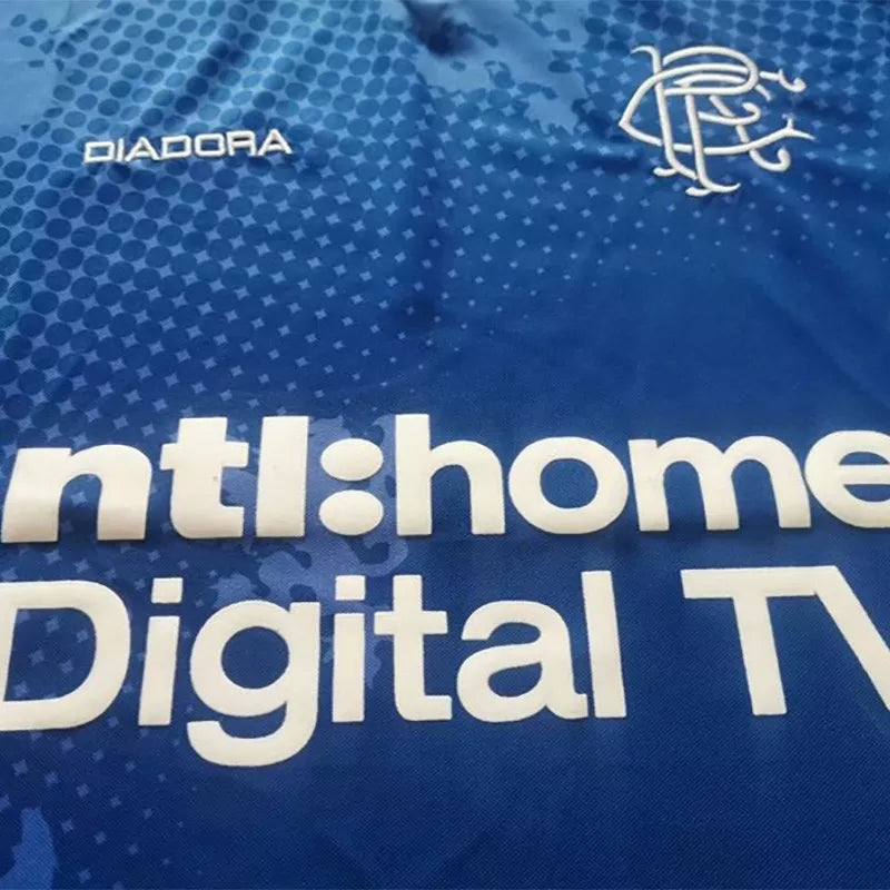 Retro Rangers 2002/2003 Home Football Jersey