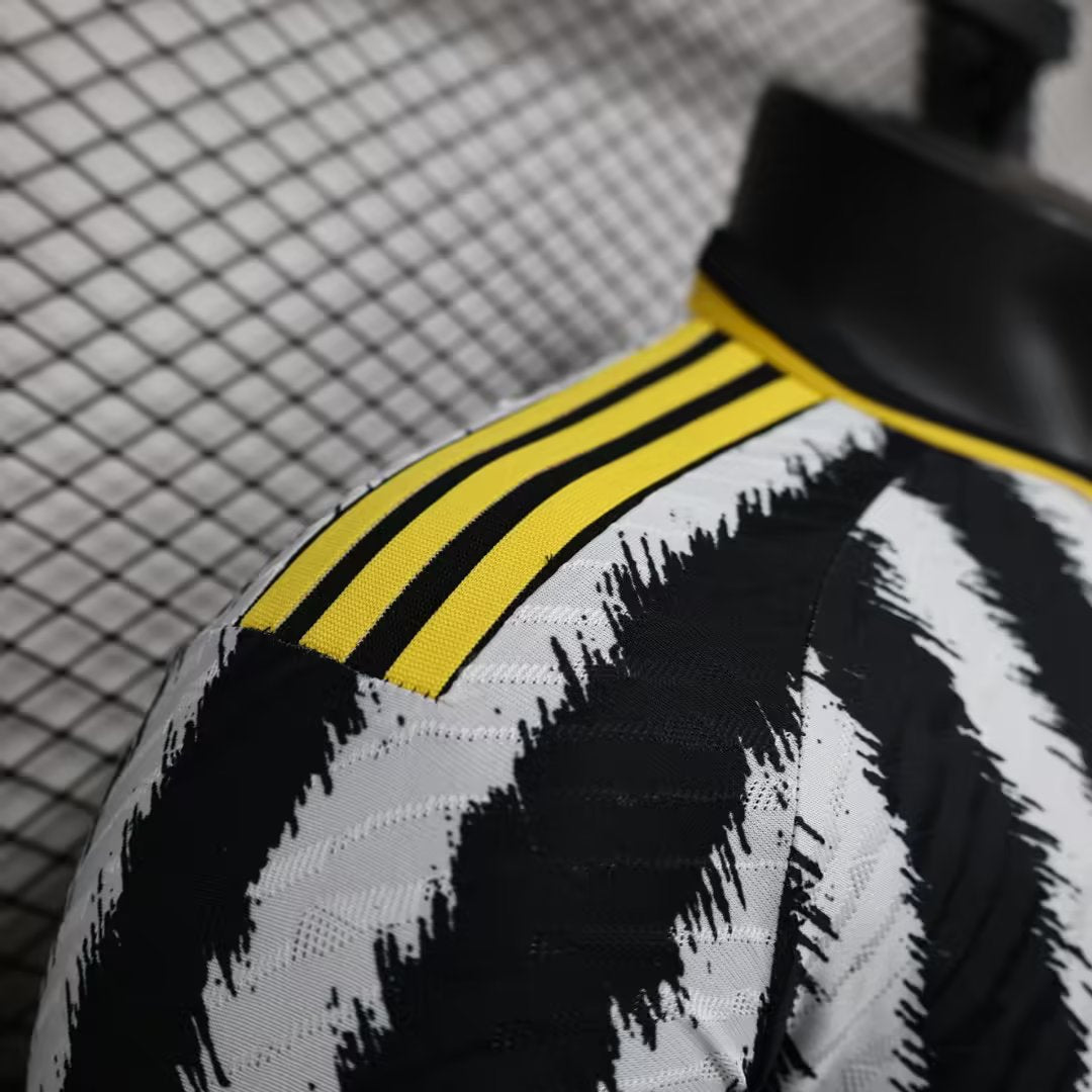 Juventus 2023/2024 Home Long Sleeve Player Version Football Jersey