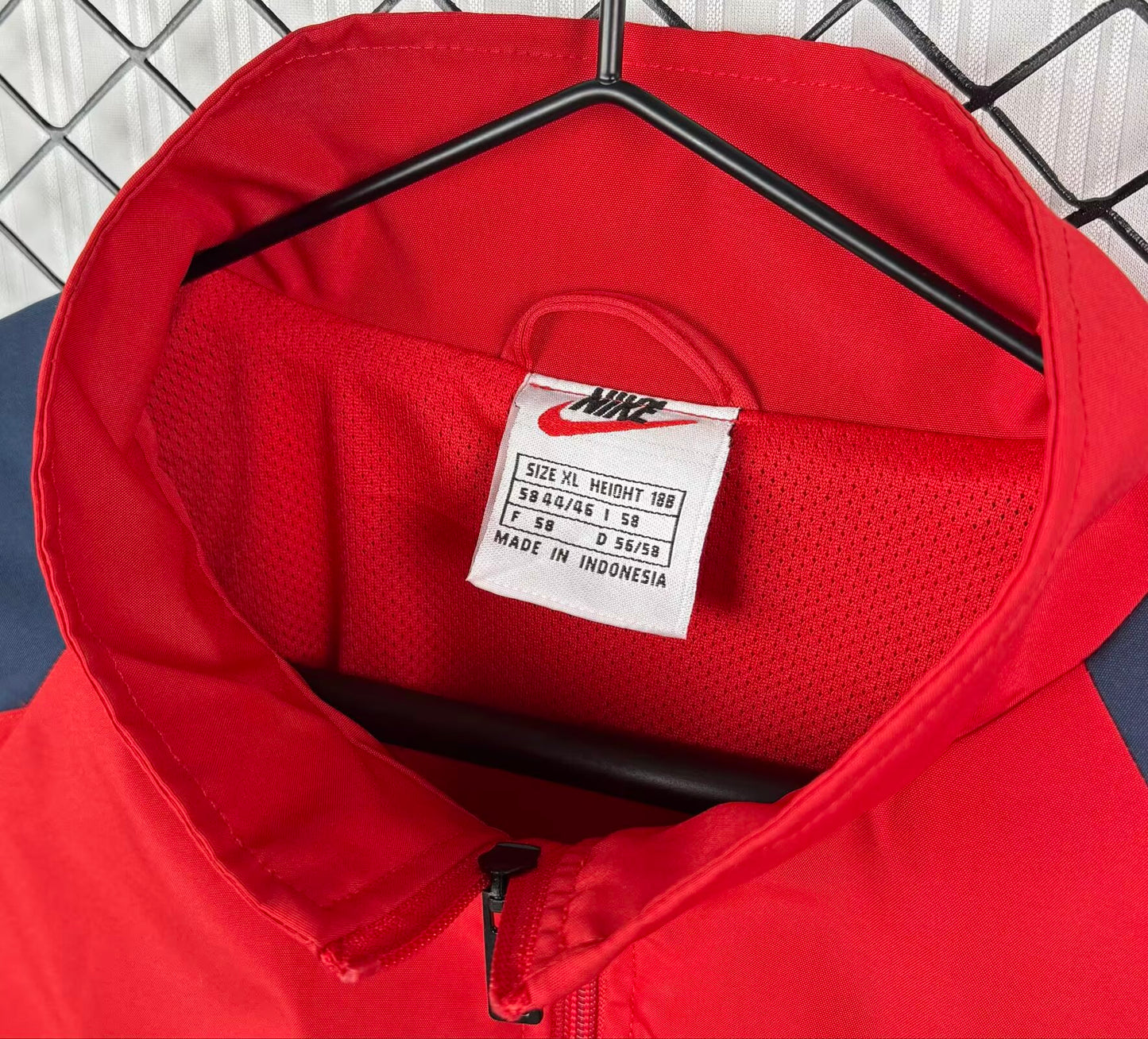 Retro Arsenal Windbreaker Red Jersey 1996-1997