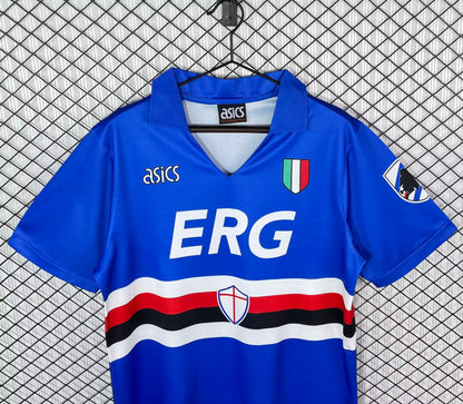 Retro Sampdoria Home Jersey 1991-1992