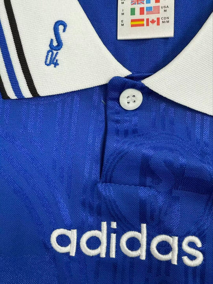 Retro Schalke 1996/1997 Home Football Jersey