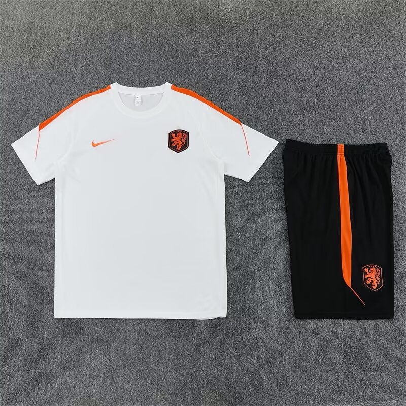 Netherlands Training White With Pants Sets (16-2XL) Jersey 2026-2027