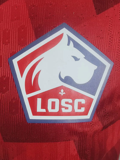 Lille 2025/2026 Home Player Version Football Jersey