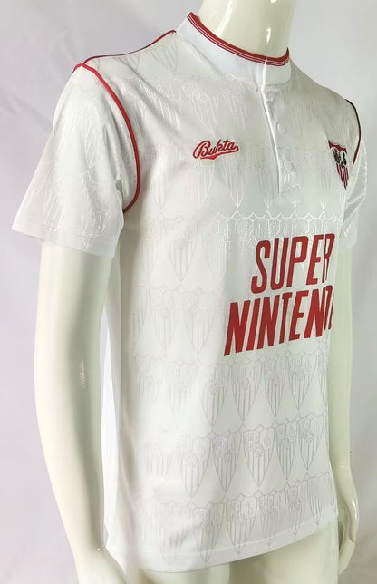 Retro Sevilla FC 1991/1992 Home Football Jersey