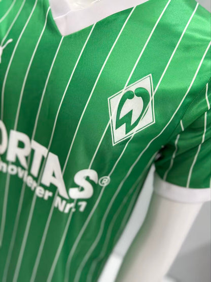 Retro Werder Bremen 1987/1988 Away Football Jersey