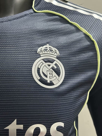 Real Madrid 2025/2026 Away Player Version Football Jersey