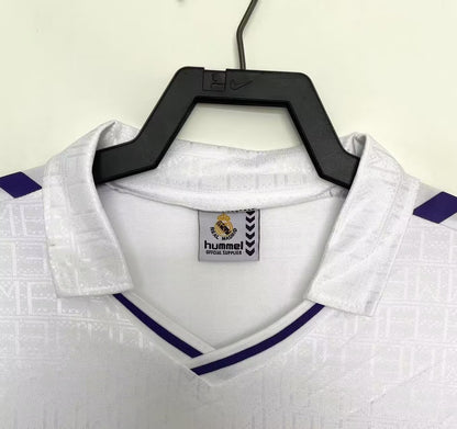Retro real madrid 1988/1990 Home Football Jersey