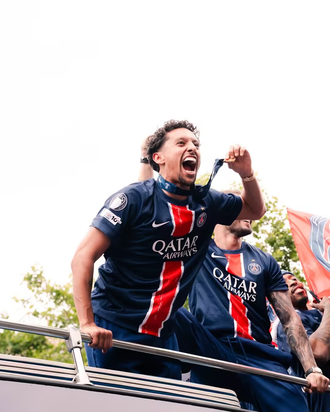 PSG Paris 2024/2025 Home Player Version Football Jersey