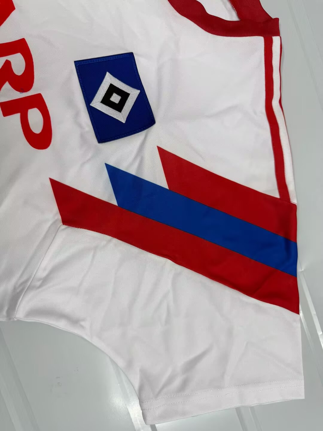 Retro Hamburger SV 1990/1991 Home Fan Version Football Jersey