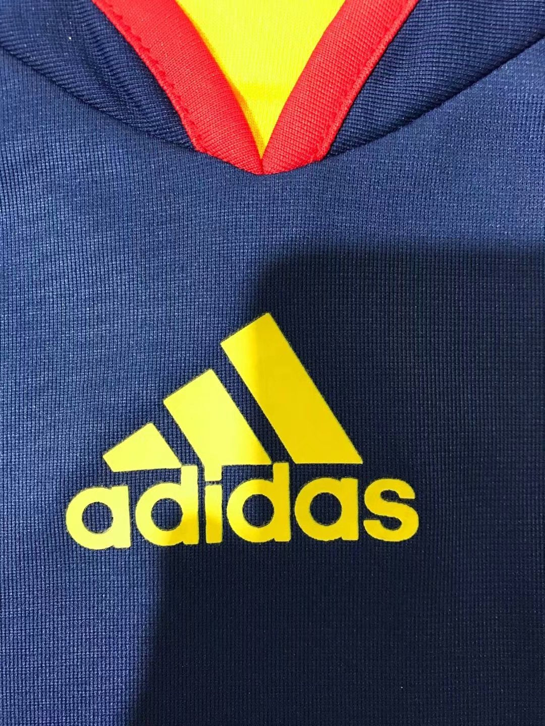 Retro Spain World Cup 2010 Away Fan Version Football Jersey