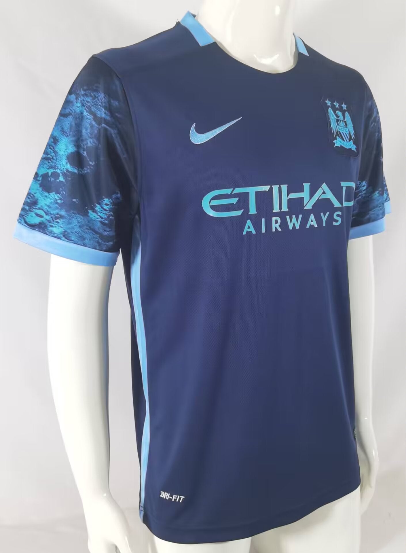 Retro Manchester city 2015/2016 Away Football Jersey