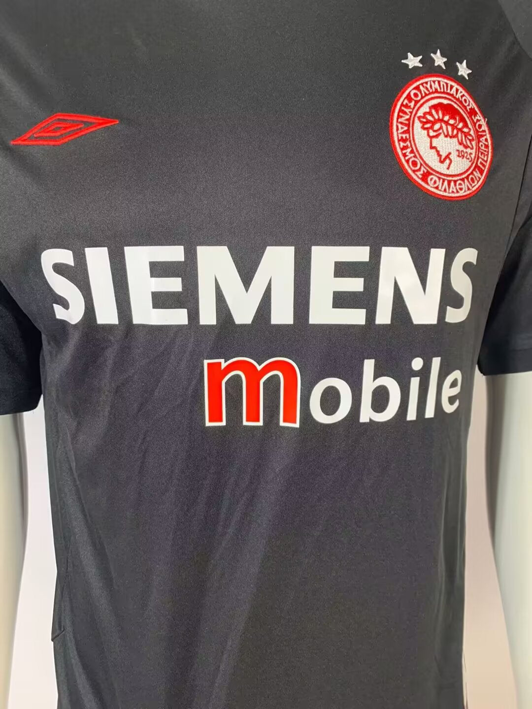 Retro Olympiacos 2004/2005 Away Fan Version Football Jersey