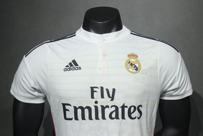Retro Real Madrid 2014/2015 Home Player Version Football Jersey