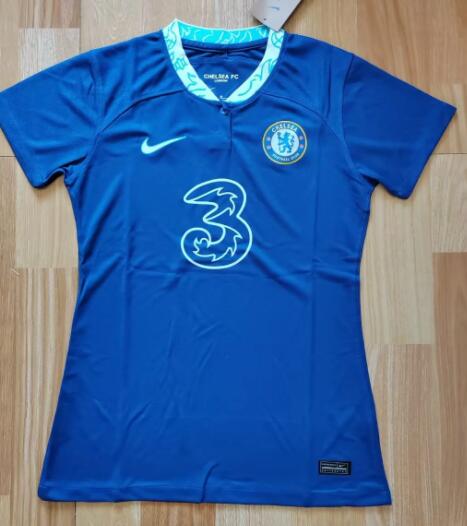 Chelsea 2022/2023 Women Home Fan Version Football Jersey