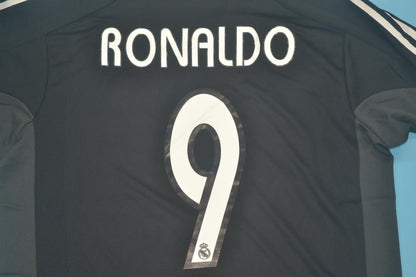 Retro real madrid 2004/2005 Away Football Jersey