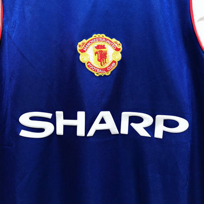 Retro Manchester united 1985 Away Football Jersey