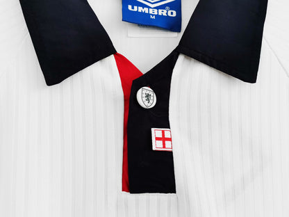 Retro England 1998 Home Long Sleeve Football Jersey