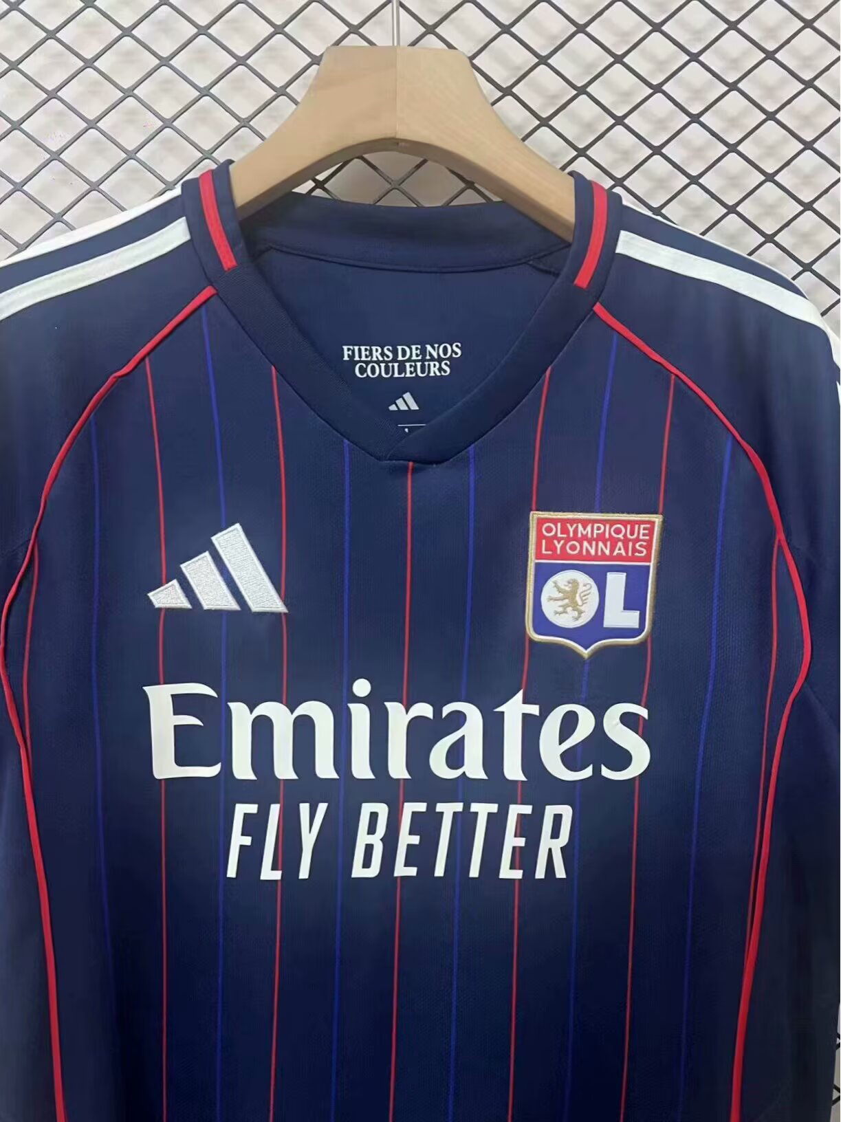 France -Ligue 1 2025/2026 Away Fan Version Football Jersey