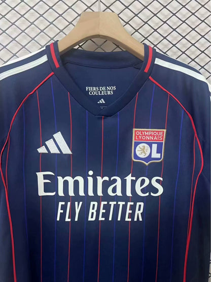 France -Ligue 1 2025/2026 Away Fan Version Football Jersey