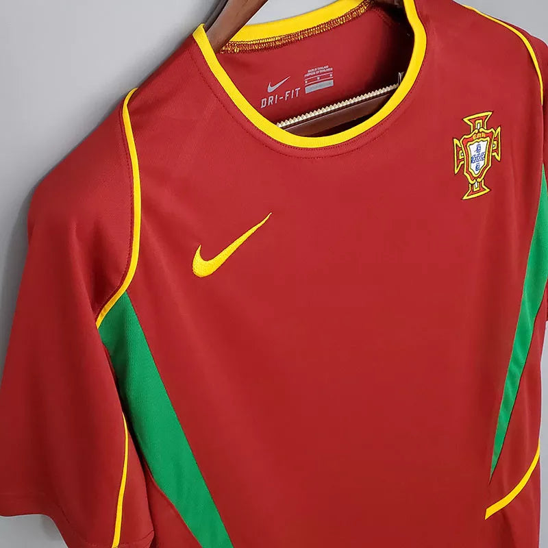 Retro Portugal 2002 Home Football Jersey