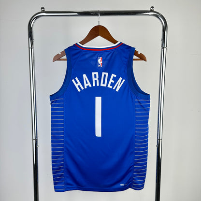 Los Angeles Clippers Blue #1 HARDEN NBA Season Jerseys 2023