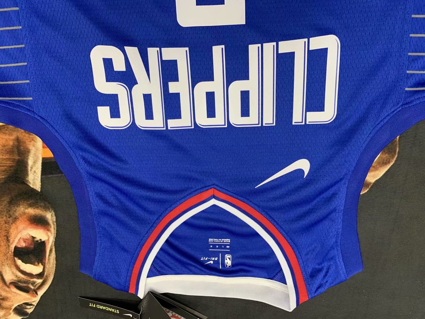 LA Clippers Home Football Jersey